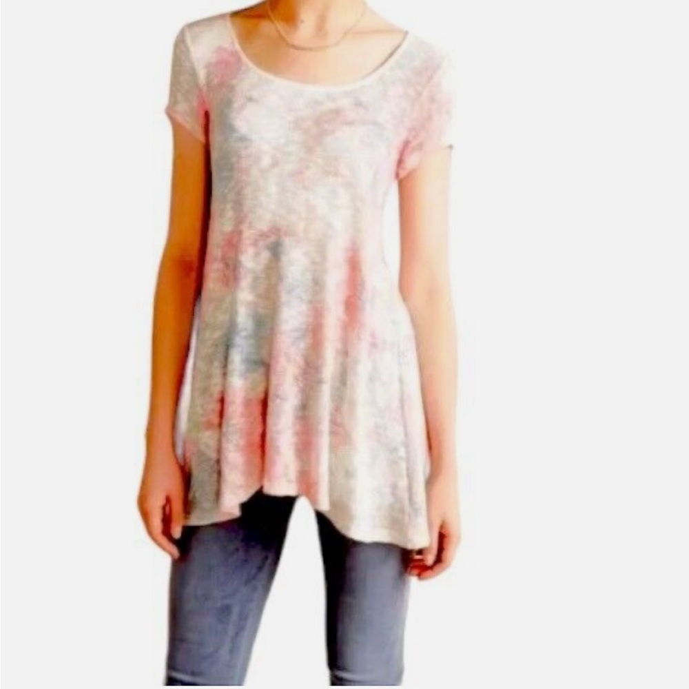 Anthropology akemi +kin Multicolor‎  Short Sleeve Top